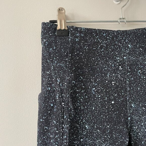 Lululemon Lead The Pack Crop 23" Running Leggings Mineralize Multi Black/White 4 - Picture 4 of 9